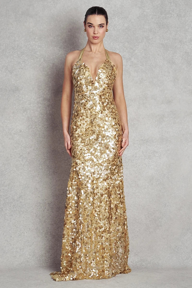Ocean Magic Gown | Gold |